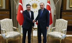 Cumhurbaşkanı Recep Tayyip Erdoğan, Kazakistan Başbakanı Oljas Bektenov'u kabul etti