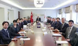 Bakan Alparslan Bayraktar Japon Uluslararası İşbirliği Bankası heyetini kabul etti