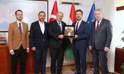 ATO Başkanı Gürsel Baran, Macaristan Büyükelçisi Matis'i ziyaret etti