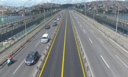 İBB, Haliç Köprüsü metrobüs yolundaki asfalt yenileme çalışmasını bitirdi