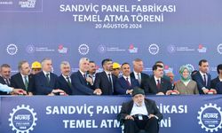 Nuriş sandviç panel fabrikası temel atma töreni, Ömer Bolat ve M. Fatih Kacır'ın katılımıyla gerçekleşti