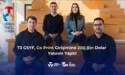 T3 GSYF, ilk yatırımını yaptı: Co Print’e 200 bin dolar destek