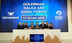 Gülermak halka arzı sonrası Borsa İstanbul'da işlem görmeye başladı