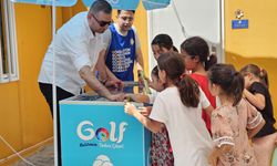 Golf Dondurma'dan afet bölgesindeki çocuklara yaz sürprizi