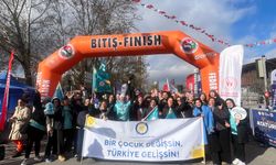 90. Büyük Atatürk Koşusu kapsamında başlatılan kampanyayla 348 çocuk nitelikli eğitim desteğiyle buluştu