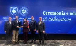 TOBB Başkanı Hisarcıklıoğlu’na Kosova Cumhurbaşkanlığı Liyakat Madalyası