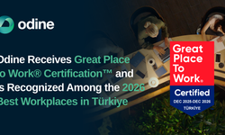 Odine, En İyi İşverenler 2026 Listesi’nde yer alarak Great Place To Work Sertifikası aldı