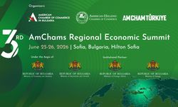 3. AmChams Bölgesel Ekonomi Zirvesi Sofya’da Düzenlenecek