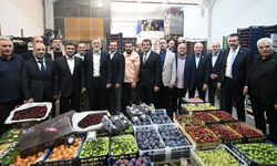 BTSO Başkanı İbrahim Burkay Bursa Kent Hali’nde Sektör Temsilcileriyle Buluştu