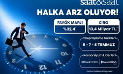 Saat&Saat halka arz için talep toplamaya başlıyor