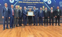 Ayvalık Ticaret Odası’nın Hizmet Kalitesi 4. Kez 5 Yıldızla Tescillendi
