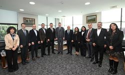 ABD İstanbul Başkonsolosu Michael Lally BTSO’yu Ziyaret Etti