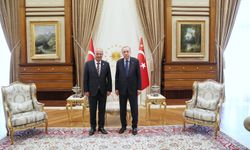ATO başkanı Baran,Cumhurbaşkanı Erdoğan ile bir araya geldi