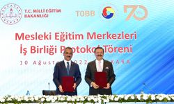 TOBB ve Milli Eğitim Bakanlığı’ndan mesleki eğitimle ilgili işbirliğini büyütecek imza