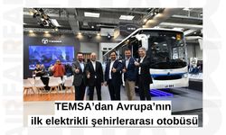 TEMSA’dan Avrupa’nın  ilk elektrikli şehirlerarası otobüsü