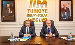 TİM Başkanı Gültepe ve Merkez Bankası Başkanı Kavcıoğlu bir araya geldi