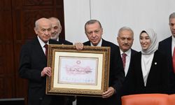 Cumhurbaşkanı Erdoğan'ın mazbatası teslim edildi