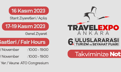 TRAVELEXPO Ankara Uluslararası Turizm ve Seyahat Fuarı 16-19 Kasım'da başlıyor