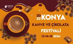 Çikolatanın en tatlı hali: Konya Kahve ve Çikolata Festivali başladı