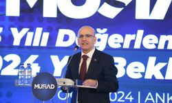 Hazine ve Maliye Bakanı Mehmet Şimşek, MÜSİAD 2023 Yılı Değerlendirmesi ve 2024 Yılı Beklentileri programında konuştu