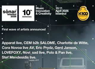 Sónar Istanbul 2026, 10. yılının görkemiyle ilk isimleri duyurdu!