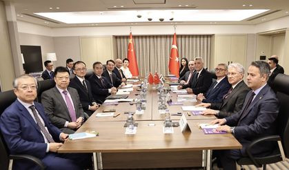 Ömer Bolat, Çinli Mevkidaşı Ren Hongbin ile İstanbul’da görüştü