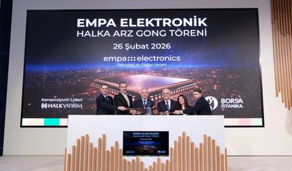 Empa Elektronik, Borsa İstanbul'da işlem görmeye başladı