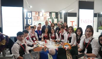 Saraciye Sanayicileri Derneği'nin desteğiyle saraciye öğrencileri AYMOD’da yer aldı