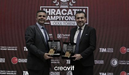 İhracatın Şampiyonları Ödül Töreni’nde Creavit’e Çifte Ödül