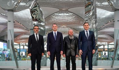 İGA İstanbul Havalimanı’nın merkezi dev sanat eseri ile buluştu