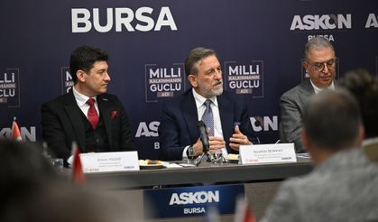 BTSO Başkanı İbrahim Burkay ASKON Bursa’nın konuğu oldu