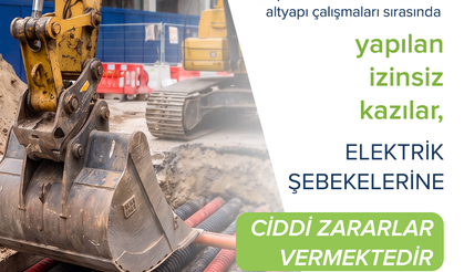 Fırat EDAŞ’tan İzinsiz Kazı ve Müdahalelerde Oluşabilecek Risklere Karşı Uyarı