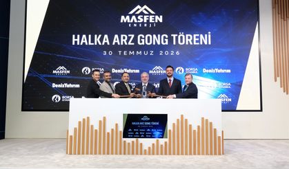 Borsa İstanbul'da gong Masfen Enerji için çaldı
