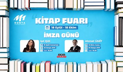 M1 Konya AVM’de Kitap Fuarı Kapılarını Açıyor