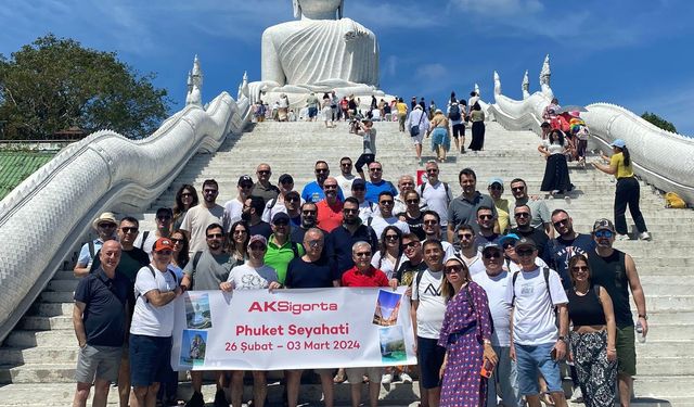 Aksigorta'nın başarılı acenteleri Phuket seyahatiyle ödüllendiriliyor