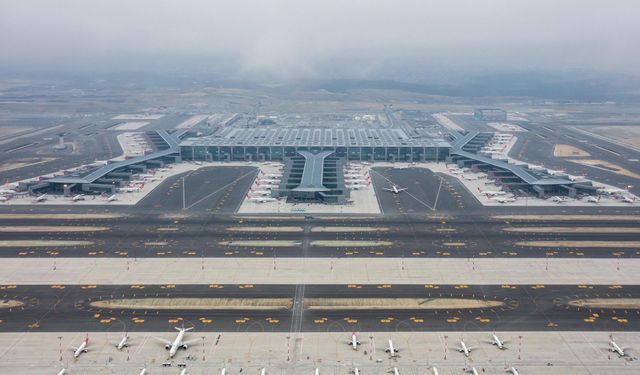İstanbul Havalimanı Avrupa'da Lider, Dünyada Yedinci