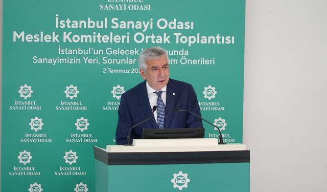 İSO Başkanı Erdal Bahçıvan, ''İstanbul'un geleceği sanayiye bağlı''