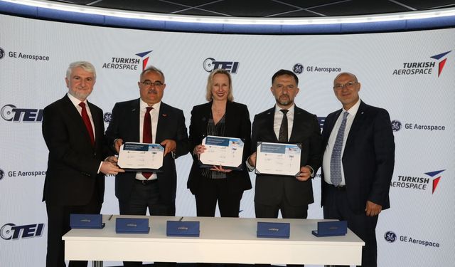 TEI, TUSAŞ ve GE Aerospace mutabakat anlaşması imzaladı
