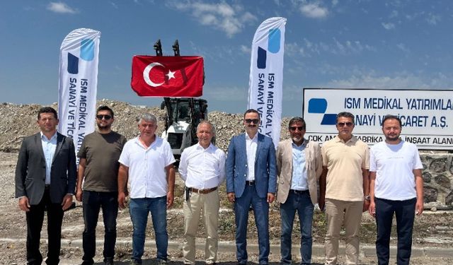 Samsun'da ISM Medikal, 6 milyon euro yatırımla yeni fabrikasını açıyor