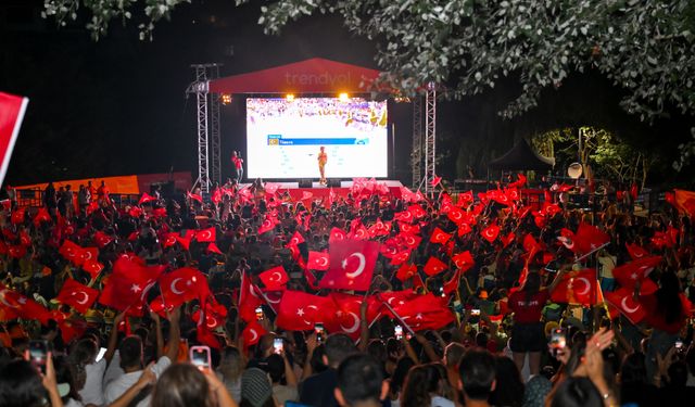 Bronz madalya heyecanı Trendyol ile Sanatçılar Parkı’nda