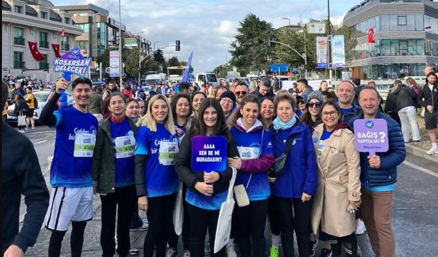 Başoğlu Kablo, İstanbul Maratonu'nda eğitim için koştu