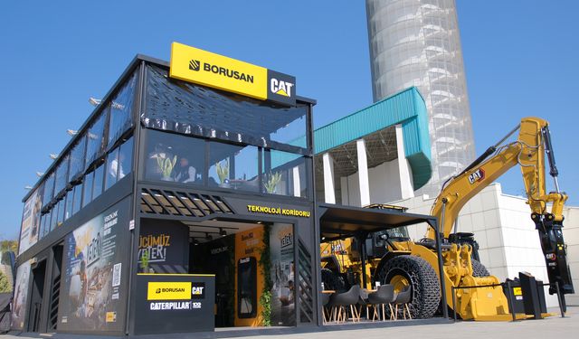 Borusan Cat, Marble İzmir 2025’te güç, verimlilik ve sürdürülebilirliği bir arada sergiledi