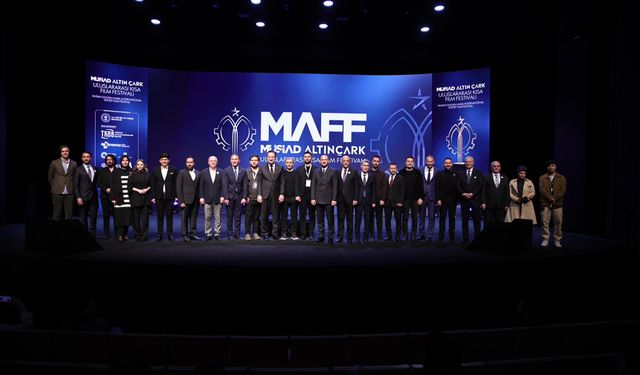 MÜSİAD Altın Çark Uluslararası Kısa Film Festivali'nde ödüller sahiplerini buldu