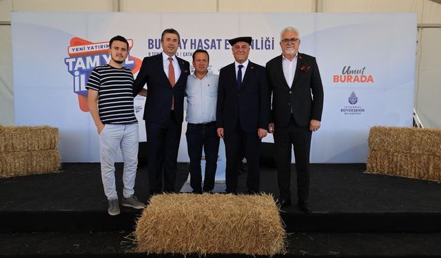İBB 2.382 çiftçiye 1990 ton tohum desteği sağladı