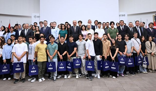 Bursalı Gençler YKS başarılarıyla BTSO’da taçlandı