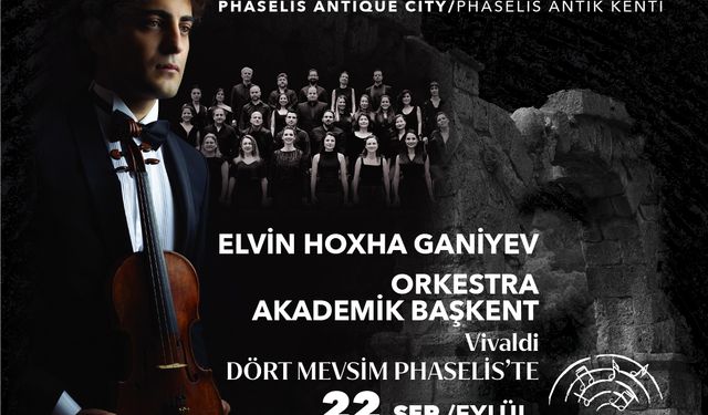 Phaselis Festivali, 15. kez sanatseverlerle buluşuyor