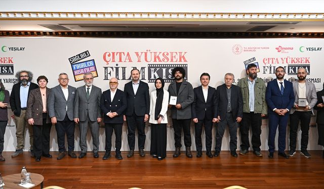 Yeşilay’ın “Sağlıklı Fikirler Kısa Film Yarışması”nda ödüller sahiplerini buldu