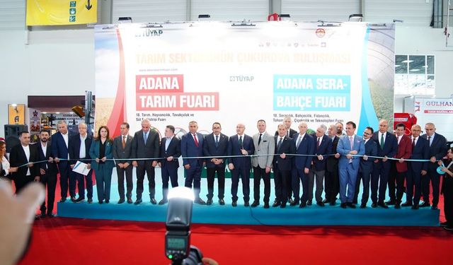 Adana Tarım ve Sera & Bahçe Fuarı 18. kez kapılarını açtı