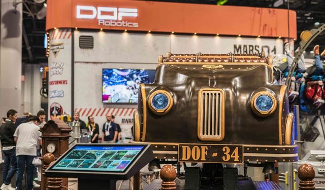 DOF Robotics, IAAPA Expo 2025’te Türk mühendisliğini global arenada gösterdi