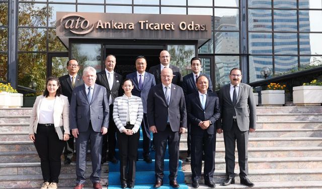 Kamboçya Ticaret Bakanı Cham Nimul, ATO’da